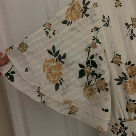 NEW JessaKae Garden Dweller Floral Midi Dress Bohemian Cottagecore Prairie - Picture 3 of 6